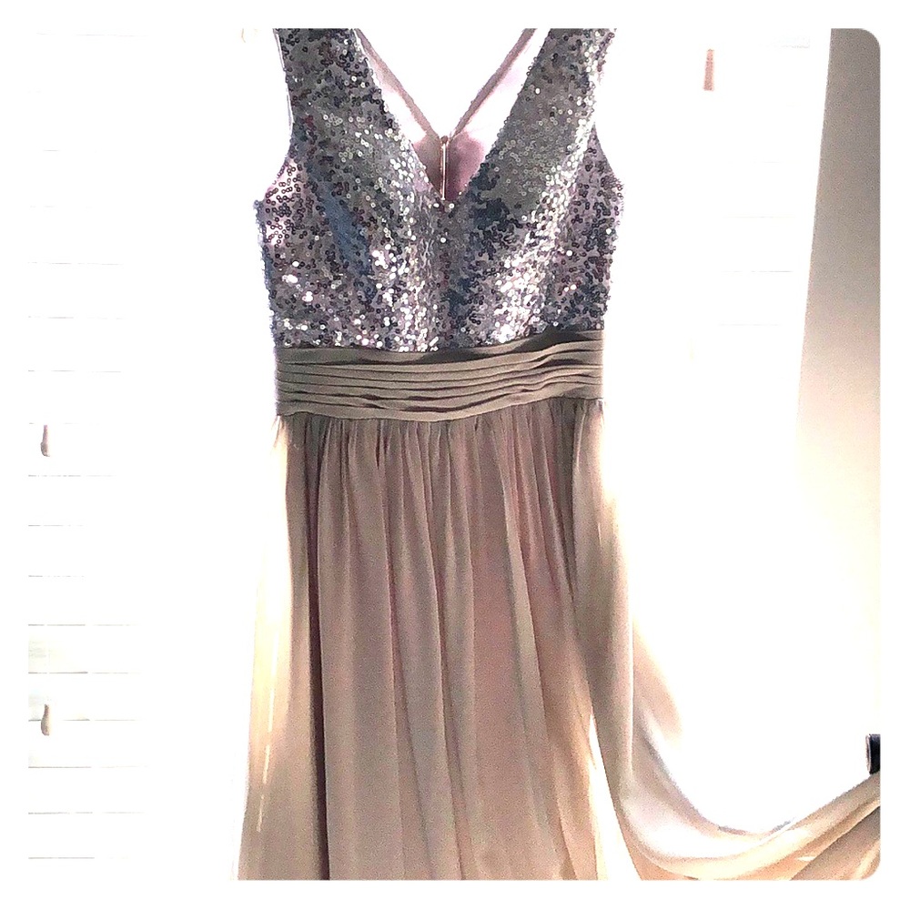Glitter top prom or special event dress